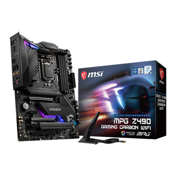 MSI MPG Intel Z490 GAMING CARBON WIFI ATX Motherboard