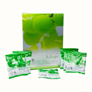 Sui Bian Guo (Candied Green Plum) 15pcs Share Pack OFFICIAL CERTIFIED PRODUCT : image 1