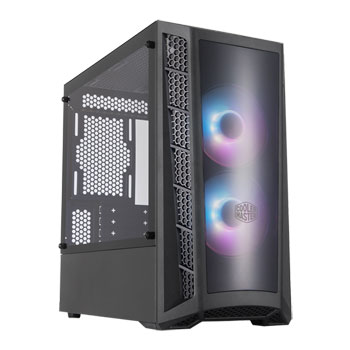 Cooler Master MB320L ARGB Tempered Glass MicroATX PC Gaming Case : image 1