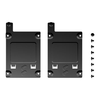 Fractal Design SSD Bracket Kit Type-B Dual Pack - Black : image 2