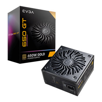 EVGA SuperNOVA 650 GT 80 PLUS Gold 650W Fully Modular ATX Power Supply