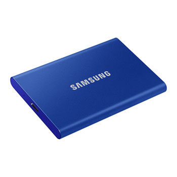 Samsung T7 Blue 500GB Portable SSD USB-C/A Gen2 : image 2
