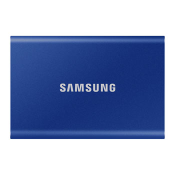 Samsung T7 Blue 500GB Portable SSD USB-C/A Gen2 : image 3