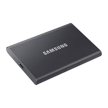 Samsung T7 Grey 500GB Portable SSD USB-C/A Gen2 : image 2