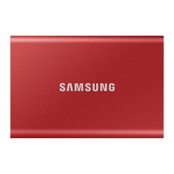 Samsung T7 Red 2TB Portable SSD USB-C/A Gen2 : image 3