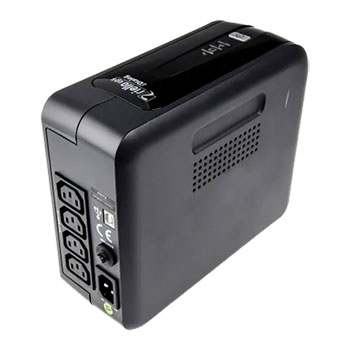 Riello iDialog 600VA 360W UPS with 4 AC Outlets : image 2