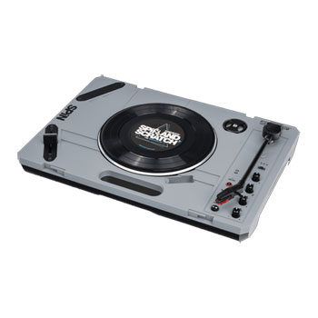 Reloop Spin Portable turntable, AUX input, MP3 Recording, Built-In Spe