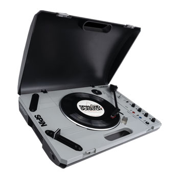 Reloop Spin Portable turntable, AUX input, MP3 Recording, Built-In Speaker,  Bluetooth connection : image 3