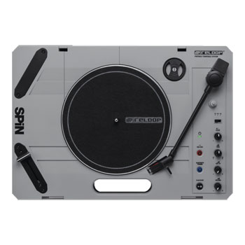 Reloop Spin Portable turntable, AUX input, MP3 Recording, Built-In Speaker,  Bluetooth connection : image 4