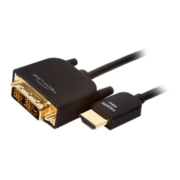 iWires HDMI to DVI-D Dual Link Premium Cable 2M Black : image 1