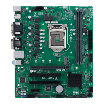 ASUS Intel H410 PRO H410M-C/CSM mATX Motherboard LN107763 | SCAN UK