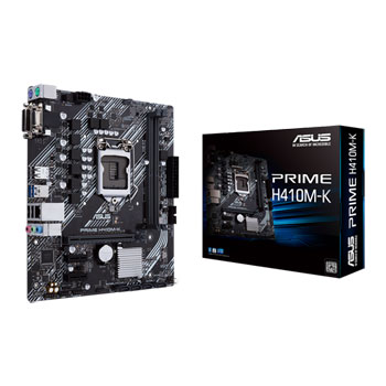 ASUS Intel H410 PRIME micro-ATX Motherboard : image 1