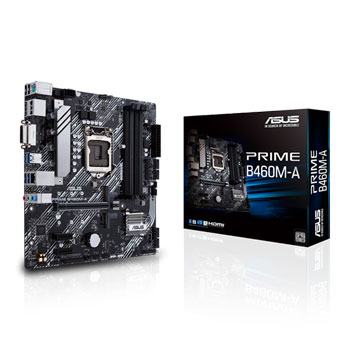 ASUS PRIME Intel B460M-A 10th Gen Micro-ATX Motherboard : image 1