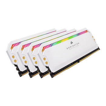 Corsair DOMINATOR Platinum RGB White 64GB 3600MHz DDR4 Memory Kit : image 1