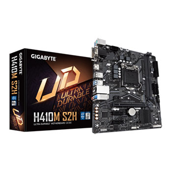 Gigabyte Intel H410 H410M S2H mATX Motherboard LN107970 | SCAN UK