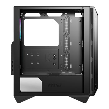 MSI MPG GUNGNIR 110R Black Mid Tower Tempered Glass PC Gaming Case (2021 Update) : image 2