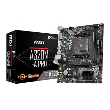 MSI AMD A320 A320M-A PRO Micro-ATX Motherboard