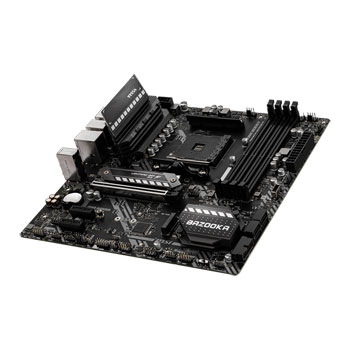 MSI AMD B550 MAG B550M BAZOOKA Micro-ATX Motherboard : image 3