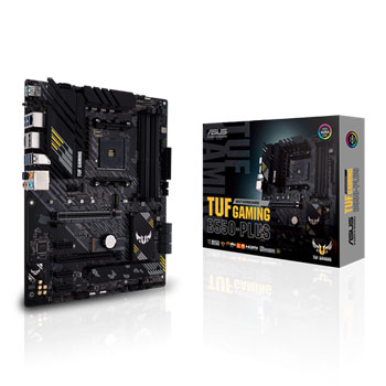 ASUS TUF GAMING B550-PLUS AMD B550 Aura Sync AM4 PCIe 4.0 Motherboard ATX : image 1