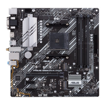 ASUS AMD B550 PRIME B550M-A (Wi-Fi) Micro-ATX Motherboard : image 2