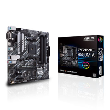 ASUS AMD B550 PRIME B550M-A Micro-ATX Motherboard : image 1