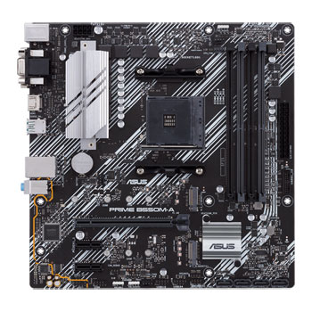 ASUS AMD B550 PRIME B550M-A Micro-ATX Motherboard : image 2