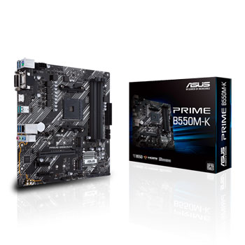ASUS AMD B550 PRIME B550M-K Micro-ATX Motherboard : image 1