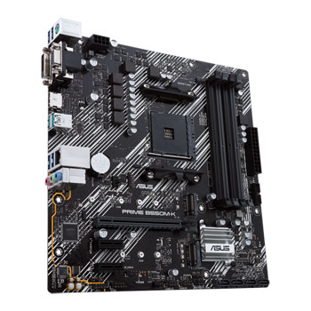 ASUS AMD B550 PRIME B550M-K Micro-ATX Motherboard : image 3