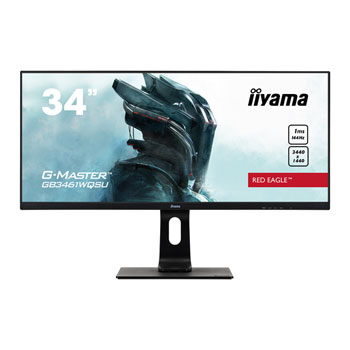 iiyama G-Master 34" UltraWide Quad HD 144Hz IPS 1ms Gaming Monitor : image 2