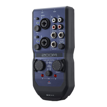Zoom U-44 Portable Audio Interface