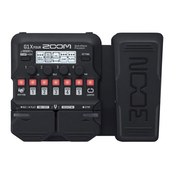 Zoom G1X Four Guitar Effects with Expression Pedal : image 2