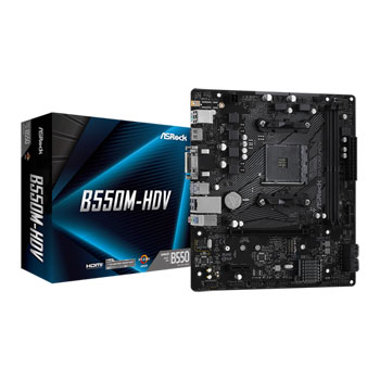 ASRock B550M-HDV Micro-ATX AMD AM4 Motherboard : image 1