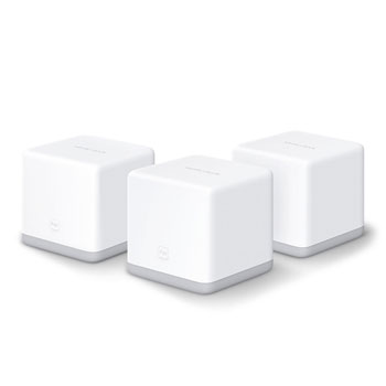 Mercusys Single-Band S3 3 Pack Home WiFi Mesh System - White : image 1