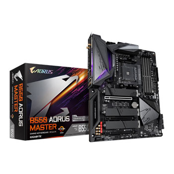 Gigabyte AMD B550 AORUS MASTER AM4 PCIe 4.0 ATX Motherboard : image 1