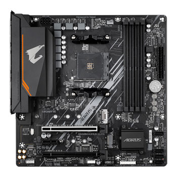 Gigabyte AMD B550M AORUS ELITE AM4 PCIe 4.0 mATX Motherboard : image 2