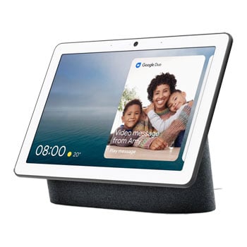 Google Nest Hub Max Hands-Free Smart Speaker with 10" HD Touchscreen Charcoal : image 2