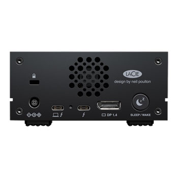 LaCie 1big Dock Storage 4TB Thunderbolt 3 with CF & SD Card Slots Displayport 4K Port  - Black : image 4