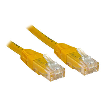 Xclio Cables ERT-600-HY 0.25m CAT6 Yellow Cable : image 1