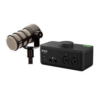 Evo by Audient EVO 4 Audio Interface & Rode Pod Mic - Podcasting Bundle : image 1