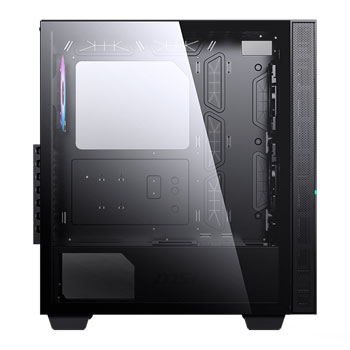 MSI MPG SEKIRA 100R Black Mid Tower Tempered Glass RGB PC Gaming Case : image 2