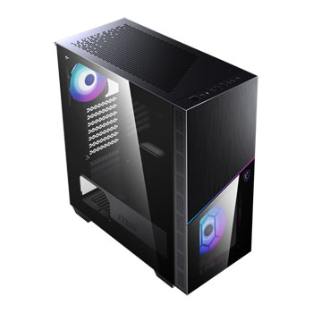 MSI MPG SEKIRA 100R Black Mid Tower Tempered Glass RGB PC Gaming Case : image 3