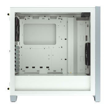 Corsair White 4000D Mid-Tower Windowed PC Case White : image 2