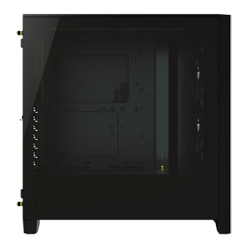 Corsair Black iCue 4000X RGB Mid Tower Windowed PC Case : image 2