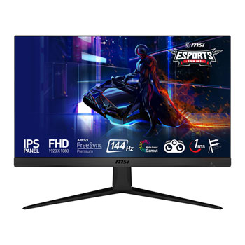 Msi 24 Full Hd 144hz Freesync Ips Gaming Monitor Ln1029 G241 Scan Uk