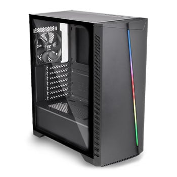 Thermaltake Black H350 RGB Tempered Glass Mid Tower PC Gaming Case