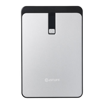 eSTUFF 34200mAh Portable Power Bank for Laptops Black/Silver : image 1