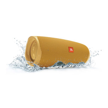 JBL Charge 4 Waterproof Rugged Portable Bluetooth Speaker Mustard Yellow : image 1