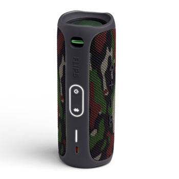 JBL Flip 5 Waterproof Rugged Portable Bluetooth Speaker Squad Camo : image 3
