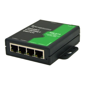 Brainboxes Compact DIN Rail Mountable 5 Port Gigabit Ethernet Switch : image 2