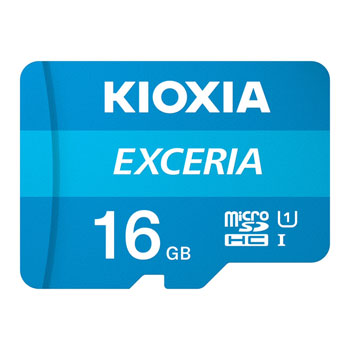 Kioxia Exceria 16GB UHS 1 Class 10 MicroSD Card : image 1